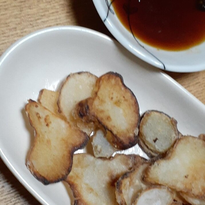 菊芋の竜田揚げ甘酢ソース